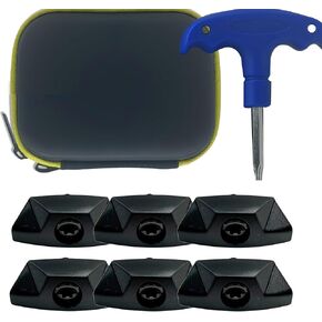 6 قطع أوزان للسائق، مجموعة أوزان رأس السائق متوافقة مع رأس الغولف Callaway Elyte، أوزان جماعية دقيقة 5 جرام - 23 جرام، مجموعة أوزان الجولف 5/7/9/15/19/23 جرام in Kuwait