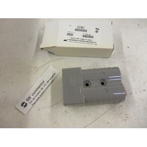 ANDERSON 6320G2 قابس طرفي رمادي ذو موضعين، اتصال نحاسي، عزل البولي إيثيلين، مادة نحاسية، تصنيف درجة حرارة 600 فهرنهايت، أقصى جهد 60 فولت in Kuwait