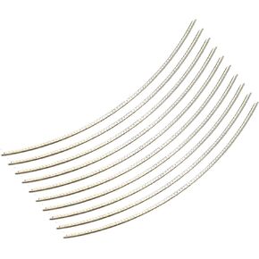 Generic 10 قطع من أسلاك الجيتار الموسيقية ملحقات الآلات الموسيقية Fretwire سهلة التركيب للقيثارات الصوتية الكهربائية، 2.9 ملم in Kuwait