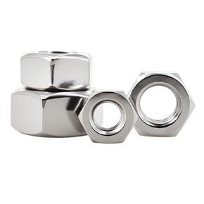 DIN934 Stainless Steel Hexagon Nut 304 SS Hexagon Nut Metric Threaded Hex Metal Fasteners Nuts M1 M2 M3 M4 M5 M6 M8 M10 M12-M48(M36 (1Pcs)) in Kuwait