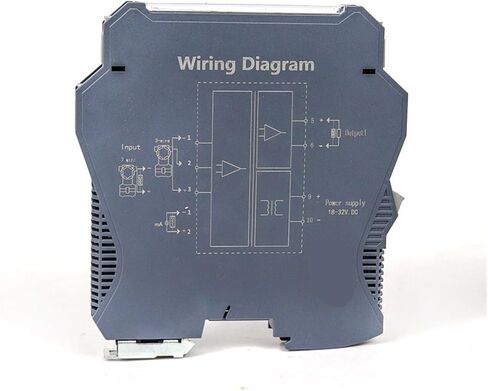 جهاز إرسال إشارة عازل تناظري لإمداد الطاقة 220 فولت 1 مدخل 2 مخرجات 4-20 مللي أمبير عازل إشارة (0-10V_220V_0-10V) in Kuwait