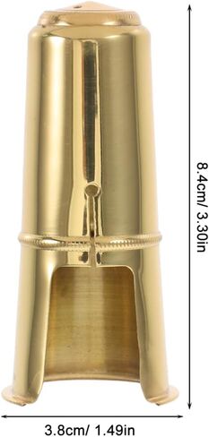 TOYANDONA Mouthpiece Cap for Tenor Saxophone Protective Cover for Sax Musical Instruments Ce Keeps Your Mouthpiece Clean and in Saudi Arabia