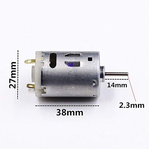 RS385 High Torque Micro DC Electronic Starter, 6-12V, Accessories in Kuwait