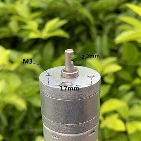 1PC Micro GA25 370 Full Metal Gear Electronic Starter, Gear Reducer Large Torque DIY Robot Car, DC 5V 6V 7.4V 740RPM, Accessories : Model A (Size : Model B) in Kuwait