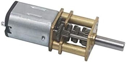 DC 6V 12V 15RPM to 6000RPM, N20 Geared Motors 3000RPM, Gearmotor 3mm Shaft Mini Metal Gearwheel Micro Gear Electronic Starter, Accessories : 6V 50RPM (Size : 12V 300RPM) in Kuwait