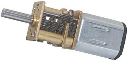 DC 6V 12V 15RPM to 6000RPM, N20 Geared Motors 3000RPM, Gearmotor 3mm Shaft Mini Metal Gearwheel Micro Gear Electronic Starter, Accessories : 6V 50RPM (Size : 12V 300RPM) in Kuwait