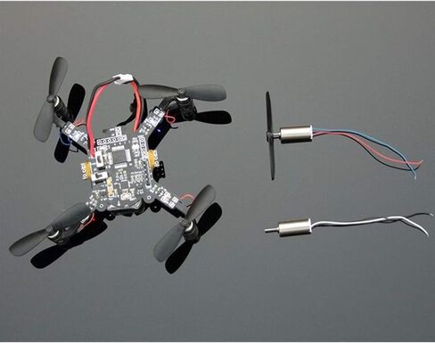2pcs Micro DIY Helicopter Coreless DC Electronic Starter, with Propeller Great Torque High Speed Electronic Starter, DC 3.7-4.2V 716 716MM, Accessories in Kuwait