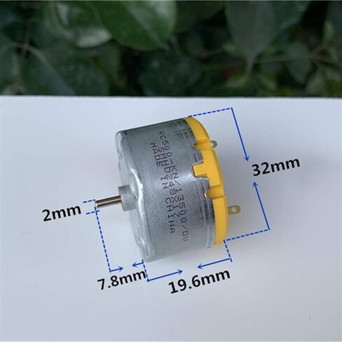 Standard Electronic Starter DC 6V 9V 12V 5300RPM Micro Mini 32mm Round Spindle Electronic Starter, for Fragrance Machine Robot Sweeper, Accessories in Kuwait