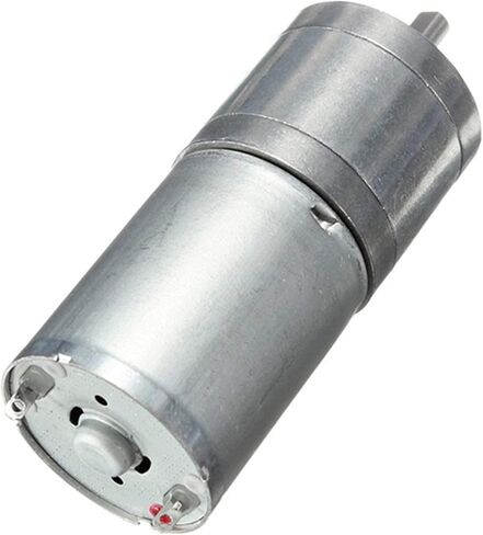 1pcs 25GA370 Metal Gear Electronic Starter, 12-1360RPM DC 6V/12V/24V with Gearbox Gearwheel Micro DC Reducer Electronic Starter, Accessories : 130, Voltage : 6V (Color : 6v, Size : 280) in Kuwait