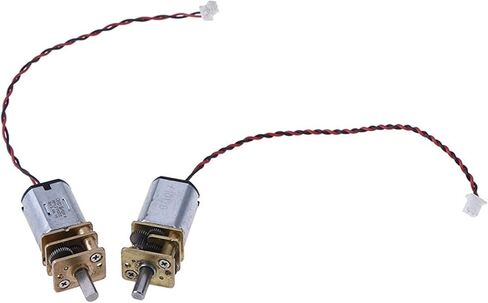 1PCS Reduction Gearbox Slow Speed Micro N20 Full Metal Gear Electronic Starter, DC 3V-6V 5V 55rpm, Accessories in Kuwait