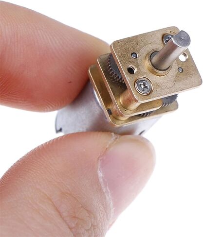 1PCS Reduction Gearbox Slow Speed Micro N20 Full Metal Gear Electronic Starter, DC 3V-6V 5V 55rpm, Accessories in Kuwait