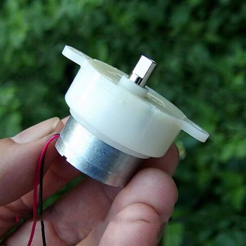 DC 6V-12V Micro Mute 300 Gear Electronic Starter, 7.5RPM Slow Speed Reduction Gearbox Reduction Ratio 1 : 600, Accessories in Kuwait