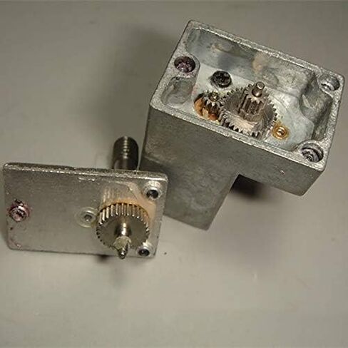 1 Piece Z Shape Cast Aluminum Shell Speed Reduction Electronic Starter, Full Metal Gear, 4mm Thread, Micro N20 Geared Electronic Starter, Accessories in Kuwait
