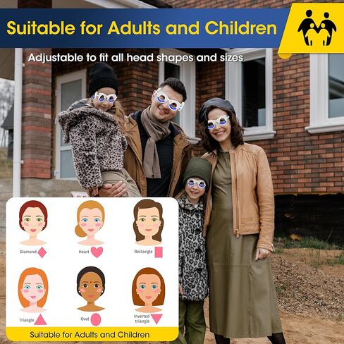 نظارات دوار الحركة، نظارات دوار السيارة، تخفف من دوار السيارة، دوار الجو، دوار البحر، محمولة مضادة للغثيان، نظارات مريضة للسيارة للبالغين أو الأطفال in Kuwait