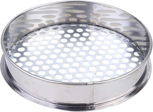 10mm Round Hole Soil Sifter Stainless Steel Sieve Gardening Supplies for Filter Soil and Compost in Saudi Arabia
