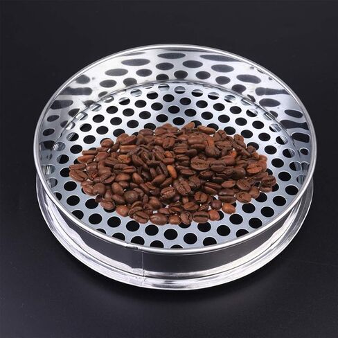 10mm Round Hole Soil Sifter Stainless Steel Sieve Gardening Supplies for Filter Soil and Compost in Saudi Arabia