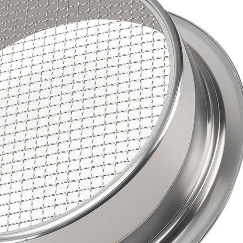 5-in-1 Garden Soil Sifter with 5 pcs (1,3,6,9,12mm) Sieve Meshes and Shovel, Stainless Steel Mesh Sifter for Sand Sifting, Compost Processing, Potting Mix in Saudi Arabia
