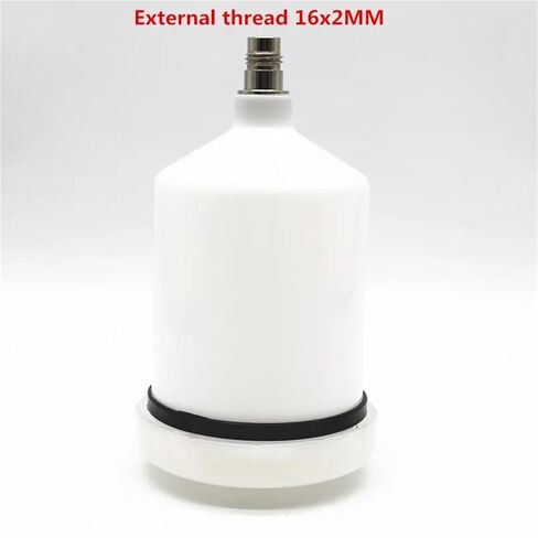 Spray Cup 1pcs Plastic Sprayer Cup White Spray Paint Cup G3/8 Air Spray Cup Air Spray Tank for Spray Cup(G38 Cup) in Saudi Arabia