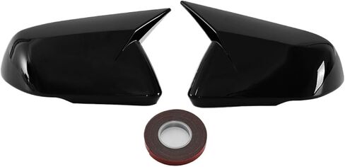 Rearview Mirror Cover Fit for Mustang 2015-2022 US Version Side Wing Mirror Cap with/No Light Case Trim Car Accessories in Saudi Arabia