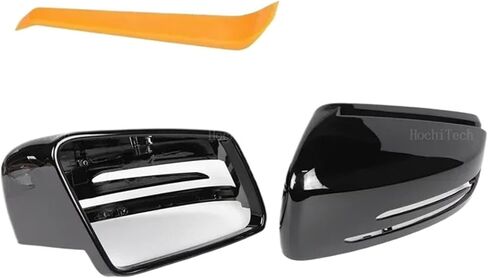 غطاء مرآة الرؤية الخلفية أسود مناسب لـ W176 W246 W212 W204 C117 W221 C218 A B C E S CLA GLA GLK Class Acces() in Saudi Arabia