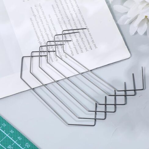 50 Pcs Powder Coating Hook V-Hook, 4" Long 0.062 Wire Vv-Style Leg Length 0.98", Each Bearing Capacity 9lbs, Powder Coating Kit for Painting in Kuwait