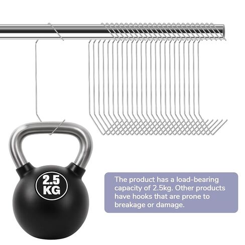 50 Pcs Powder Coating Hook V-Hook, 4" Long 0.062 Wire Vv-Style Leg Length 0.98", Each Bearing Capacity 9lbs, Powder Coating Kit for Painting in Kuwait