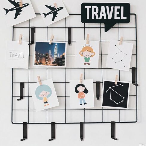 10 قطع من خطافات جدار الشبكة J من الفولاذ المقاوم للصدأ، خطاف J لرفوف الأسلاك، خطافات S شديدة التحمل معلقة لأدوات المطبخ والملاعق والمقالي والأواني والأواني وحقائب الملابس والأبراج وأدوات النباتات (أسود) in Kuwait