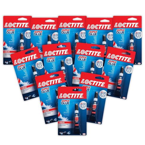 Loctite Super Glue Liquid ، 2 غرام أنبوب ، 1 حزمة - Superglue صافية للبلاستيك ، الخشب ، المعادن ، الحرف ، الإصلاح ، لاصق الغراء الفوري ، الجاف السريع in Kuwait
