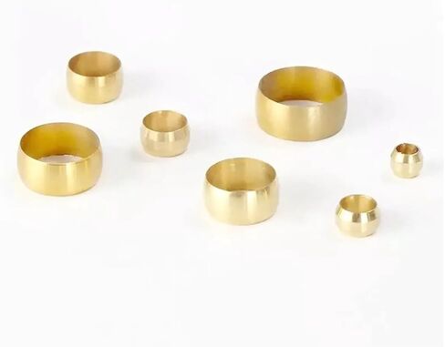 20 قطعة كم النحاس ل 16 مللي متر O/D أنبوب ضغط الهواء تركيب هوائي كم الطويق الدائري in Kuwait