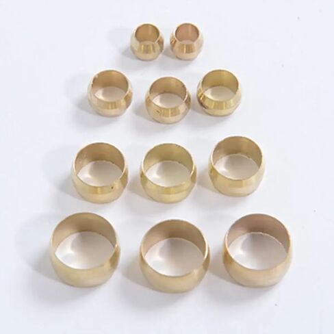 20 قطعة كم النحاس ل 16 مللي متر O/D أنبوب ضغط الهواء تركيب هوائي كم الطويق الدائري in Kuwait