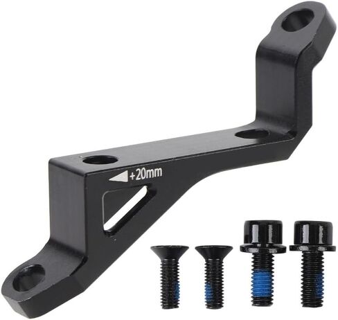 Disc Brake Adapter – Flat Mount to Post Mount Converter for 160mm/180mm Rotors, Aluminum Alloy Caliper Adapter Compatible with Mountain & Road Bikes in Kuwait