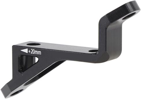 Disc Brake Adapter – Flat Mount to Post Mount Converter for 160mm/180mm Rotors, Aluminum Alloy Caliper Adapter Compatible with Mountain & Road Bikes in Kuwait