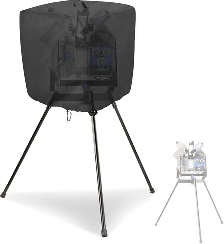 غطاء آلات رمي ​​الكرة للهجوم الرياضي، غطاء آلات رمي ​​البيسبول المقاوم للماء، أسود in Kuwait