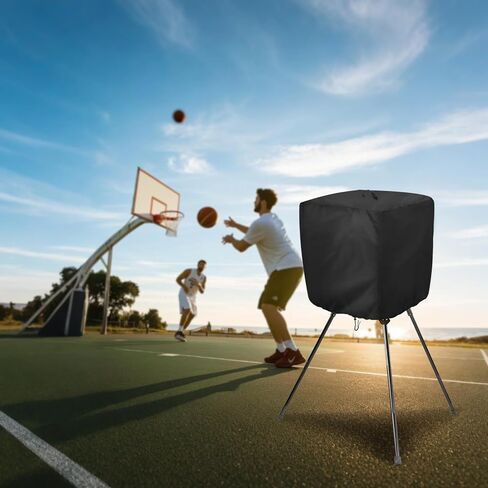 غطاء آلات رمي ​​الكرة للهجوم الرياضي، غطاء آلات رمي ​​البيسبول المقاوم للماء، أسود in Kuwait