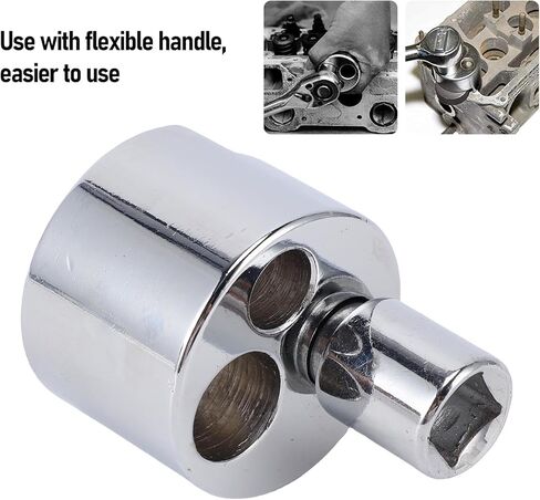 Estink Stud Extractor Tool, Cr V Steel, 1/2in Shank, Easy to Use Broken Stud Remover for 1/4in to 3/4in Nuts and Bolts in Cars and Trucks in Kuwait