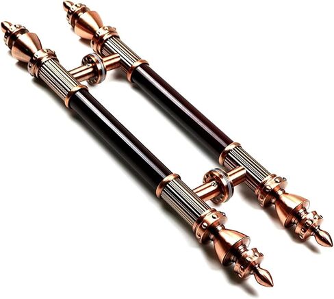 Stainless Steel Modern Push Pull Door Handle - Commercial Double Sided Bar Barn Door Handle for Office Shop Entry, Garages Sheds & Gates in Kuwait