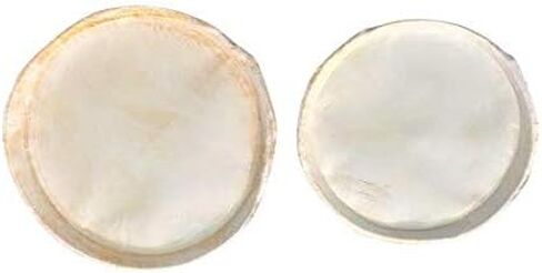 SHREYAS Premium Quality Dholak Pudi Skin Cover Head 9" Inch + 7" Inch PAIR BOTH Side Leather in Kuwait