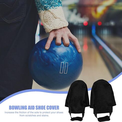 Genérico Bowling Slide, Versatile Portable Shoe Cover Overshoes, Slipcovers with Sock Accessories Players Band | Multipurpose Outdoor Indoor Utility in Saudi Arabia