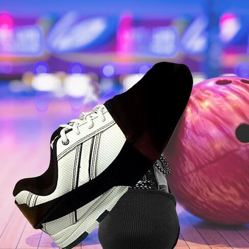 Genérico Bowling Slide, Versatile Portable Shoe Cover Overshoes, Slipcovers with Sock Accessories Players Band | Multipurpose Outdoor Indoor Utility in Saudi Arabia