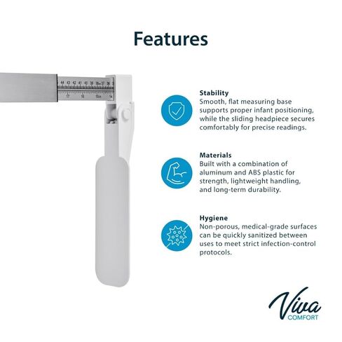 Infantomometer, Infant Height Measurement Tool, Measuring Range 13.7"-28.3" in Kuwait
