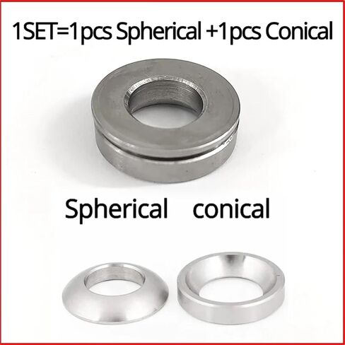 1pc M6 M8 M10 M12 M14 M16 M18 M20 Countersunk Washer Spherical Conical Flat Solid Head Gasket Conical 304 Stainless Steel Washers(M18 1set) in Saudi Arabia
