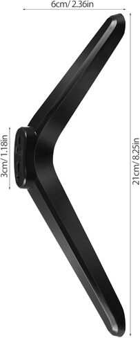 VICASKY 2 Pcs Tv Mount Stand Brackets for Tvs Stable Plastic Tabletop Holder with Non Slip Base Pad and Screws Easy to Install Tv Stand Base for 32-55 Inch Tvs with Tc Mount Screw Compati in Kuwait