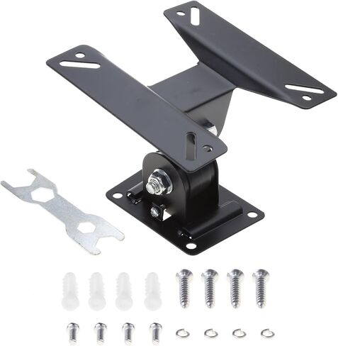 Adjustable Wall Mount Bracket Flat Panel Frame 180 Degree Rotation Mount Bracket for 14-24 Inch LCD LED Wall Mount and Tilt in Saudi Arabia