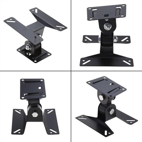 Adjustable Wall Mount Bracket Flat Panel Frame 180 Degree Rotation Mount Bracket for 14-24 Inch LCD LED Wall Mount and Tilt in Saudi Arabia