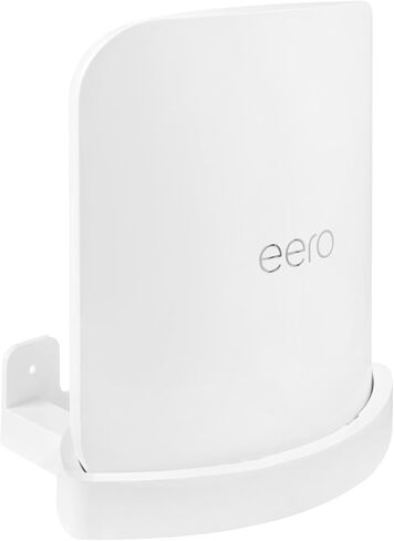 حامل تثبيت على الحائط لـ eero Max 7 WiFi، حامل حامل بسيط وقوي لـ eero Max 7 WiFi من HOLACA (عبوة واحدة، أبيض) in Saudi Arabia