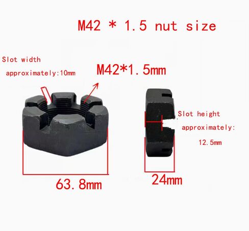 صامولة مشقوقة، M42*1.5mm.10 قطعة/الوحدة in Saudi Arabia