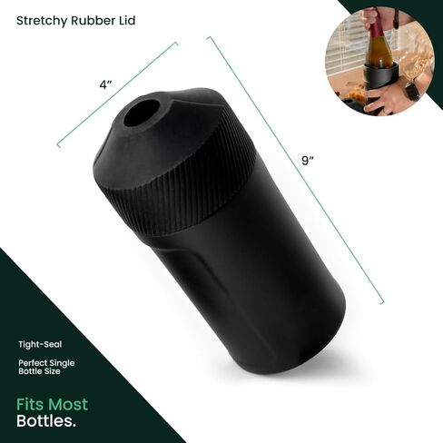 Wine Bottle Cooler Sleeve | Portable Bottle Chiller for Wine Lovers | Insulated Wine Cooler for Outdoor & Indoor Use | Wine Cooler by Vondra in Kuwait