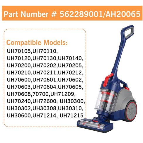 Vacuum Belts for Hoover 562932001, Vacuum Cleaner Belts for Hoover Windtunnel T-Series, Fit UH70200 UH70210 UH70105 UH70120 UH71214 UH71215 UH71250 UH72600 (2 Pack) in Saudi Arabia