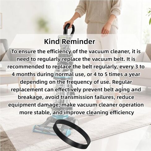 أحزمة التنظيف الكهربائية المستقيمة 3031120، مناسبة لاستبدال قطع المكنسة الكهربائية بيسيل 1606929،3031123،2031093، 32074،3031120، الحزام يناسب الأنماط 7/9/10/12/ 14/16 (قطعة واحدة) in Kuwait