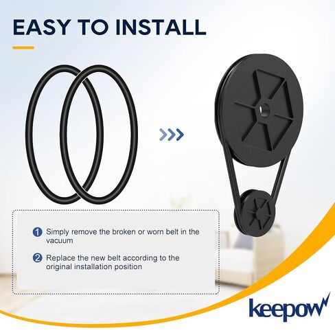 أحزمة KEEPOW المكونة من 5 قطع من أحزمة Rock Tumbler، مجموعة أحزمة بديلة متوافقة مع أكواب Thumler's A-R1/A-R2/A-R3/A-R6/A-R12/B#401 in Saudi Arabia